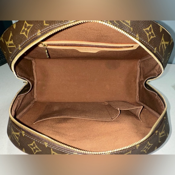 Louis Vuitton Nolita Monogram Canvas Leather with generic twilly scarf - Picture 13 of 16